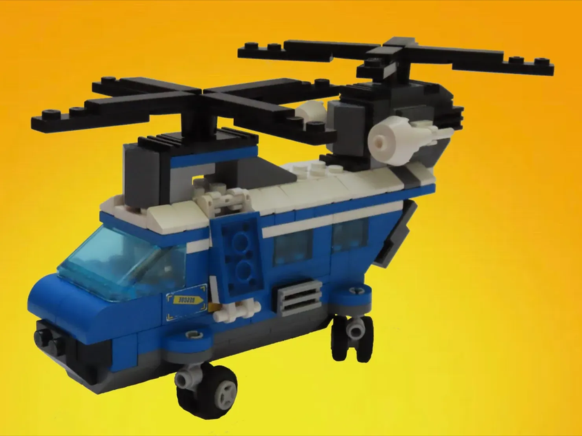 Lego best sale micro helicopter