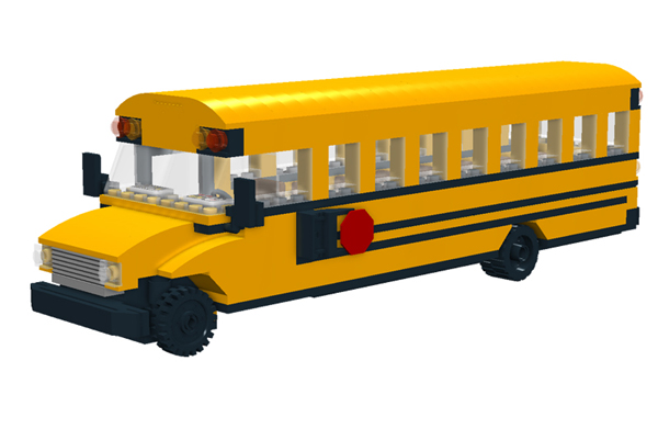 Lego School Bus