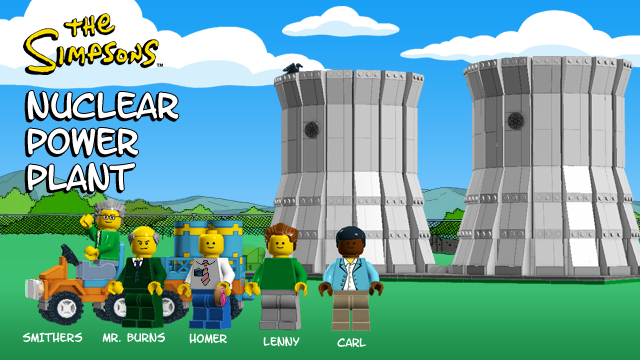 Lego nuclear power plant sale