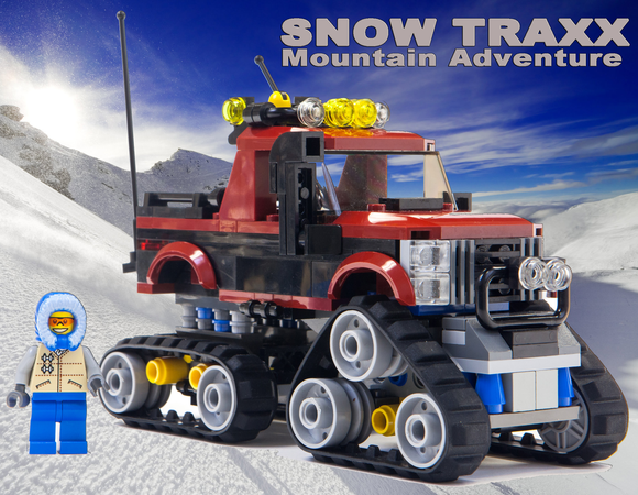 lego snow truck