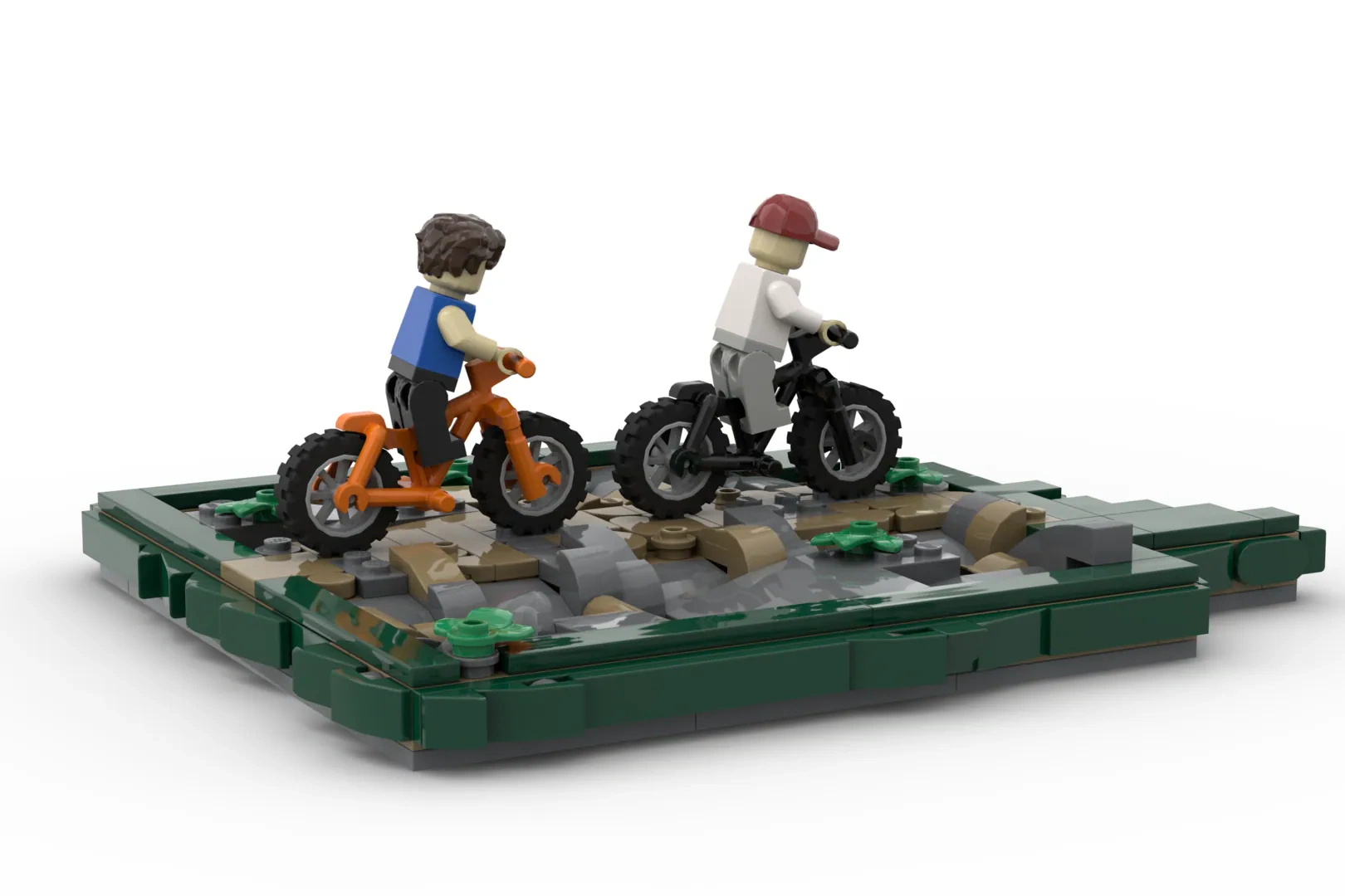 Riding a Bike in the Mountain | LEGO® Ideas
