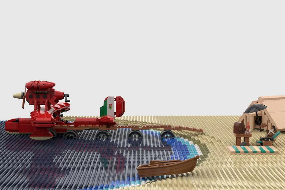 LEGO IDEAS Porco Rosso and His Seaplane