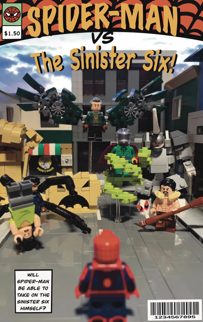 LEGO IDEAS Your friendly neighborhood comic book hero BRICK Spider Man v.s. The Sinister Six