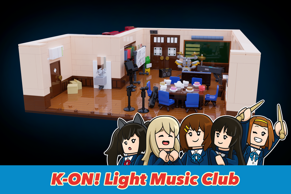 LEGO IDEAS - K-On!: Light Music Club