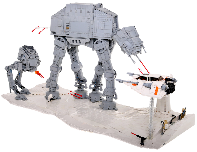 Attack on hot sale hoth lego