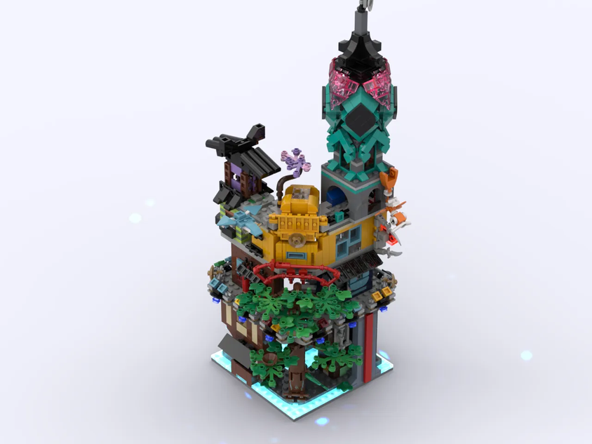 Lego ninjago discount city garden set