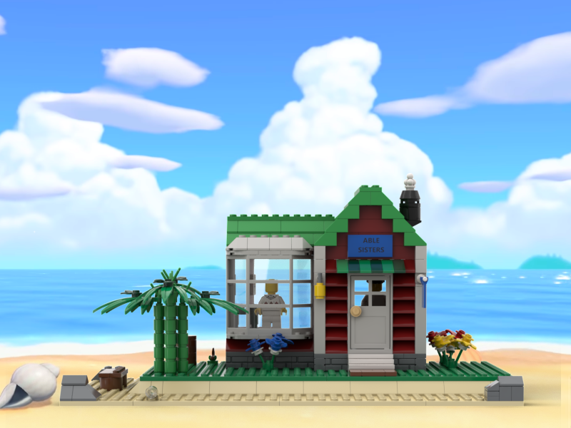 Animal crossing lego ideas hot sale