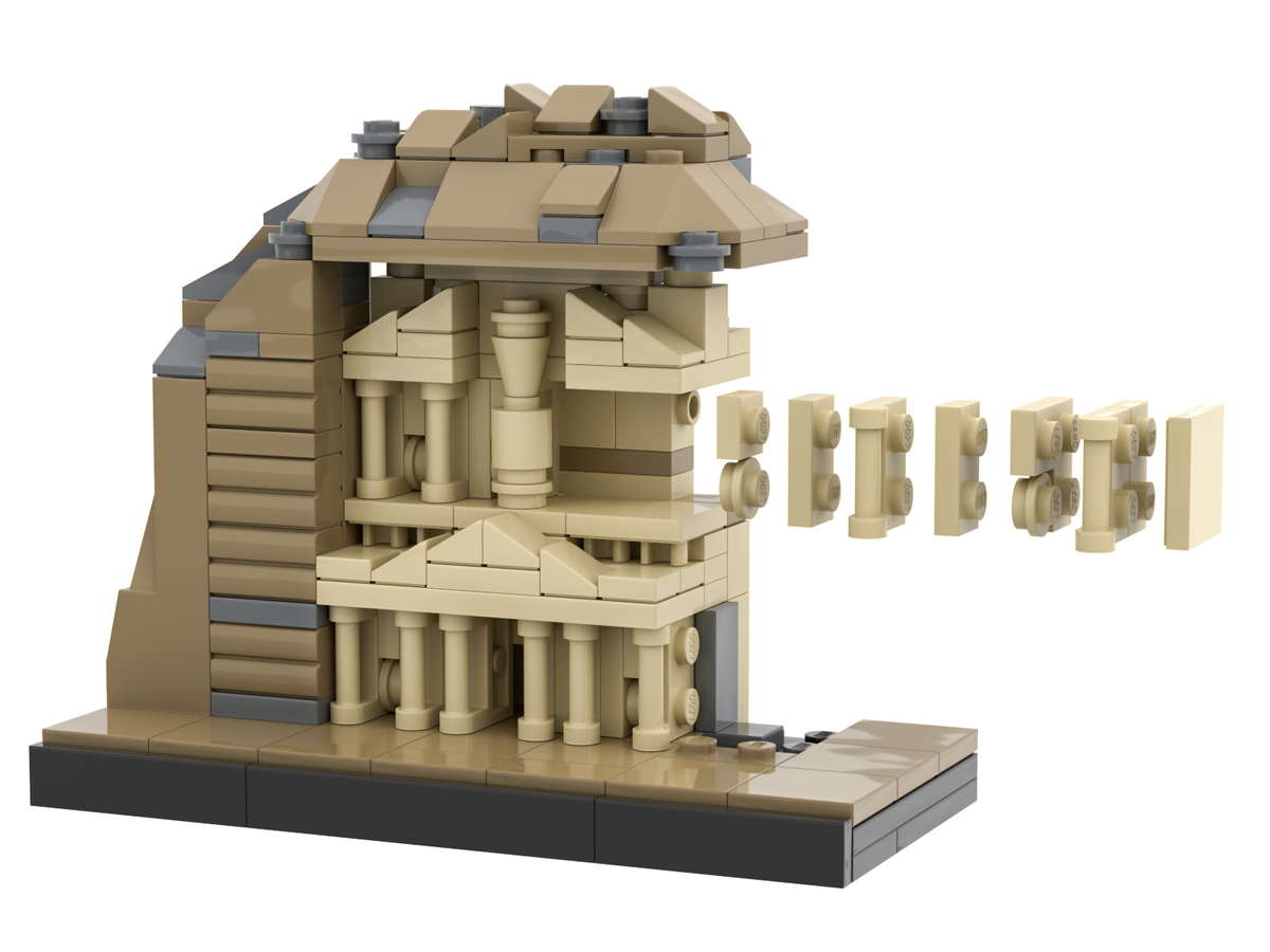 Building with LEGO – micro-scale building