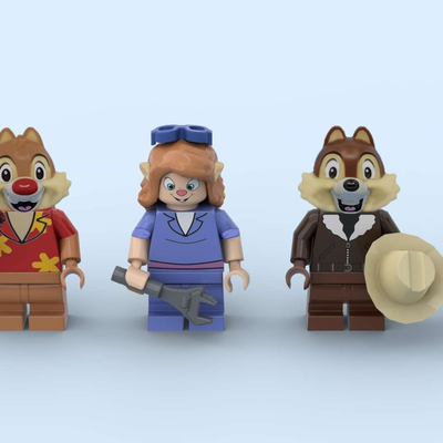 lego chip and dale