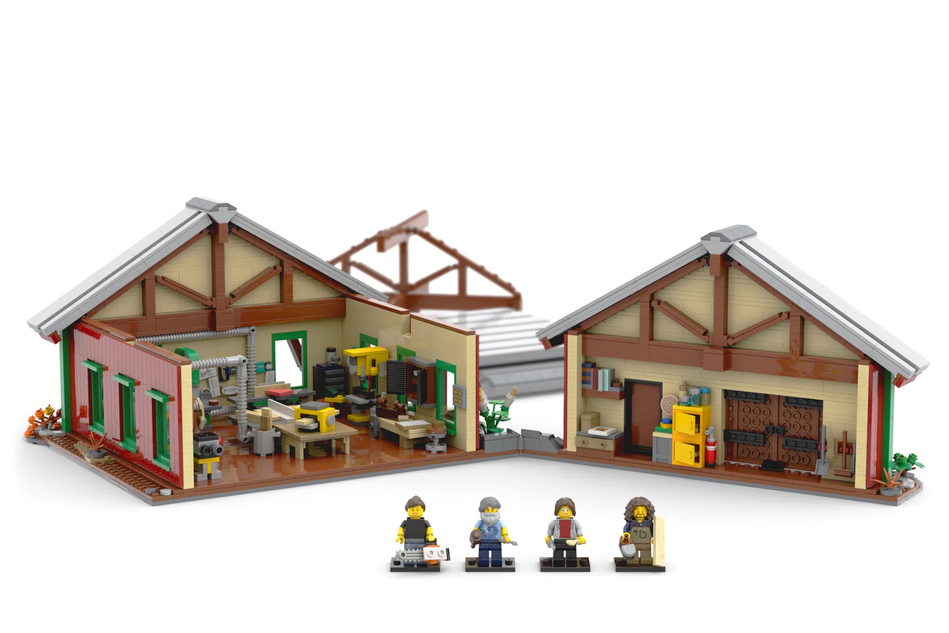 How to build hot sale a lego barn