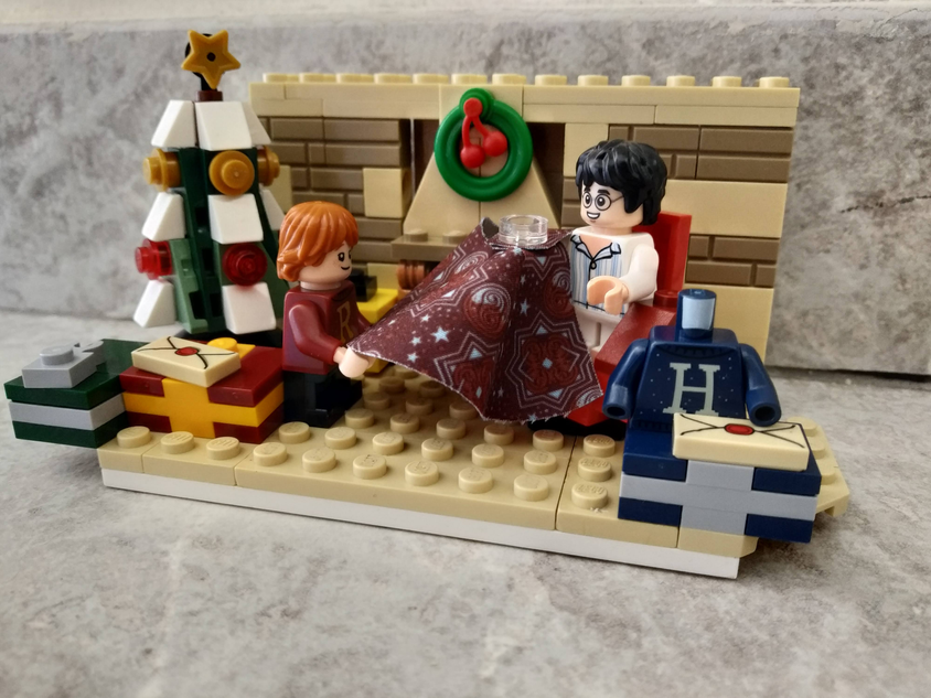 Harry potter best sale invisibility cloak lego