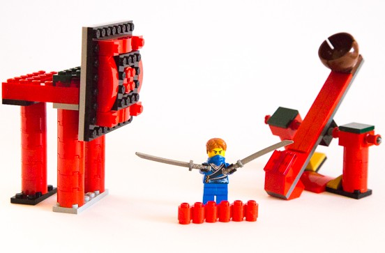 Lego best sale catapult set