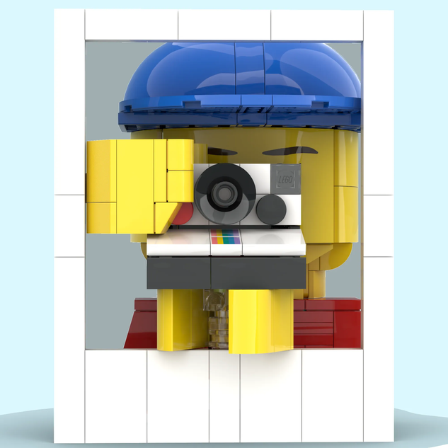 Lego self portrait store machine