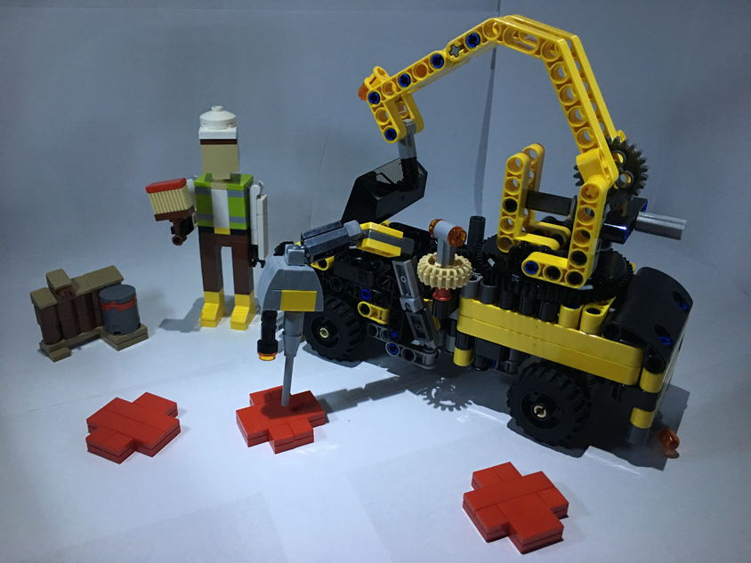 LEGO IDEAS Build the construction machines of the future The