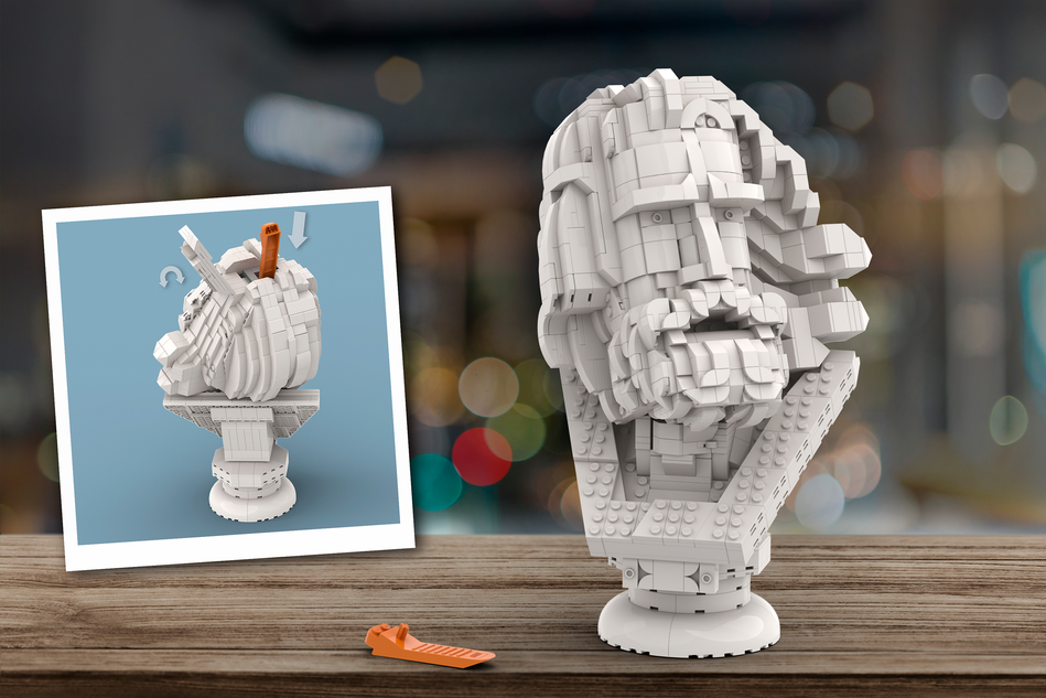 LEGO IDEAS Bust of Marseilles