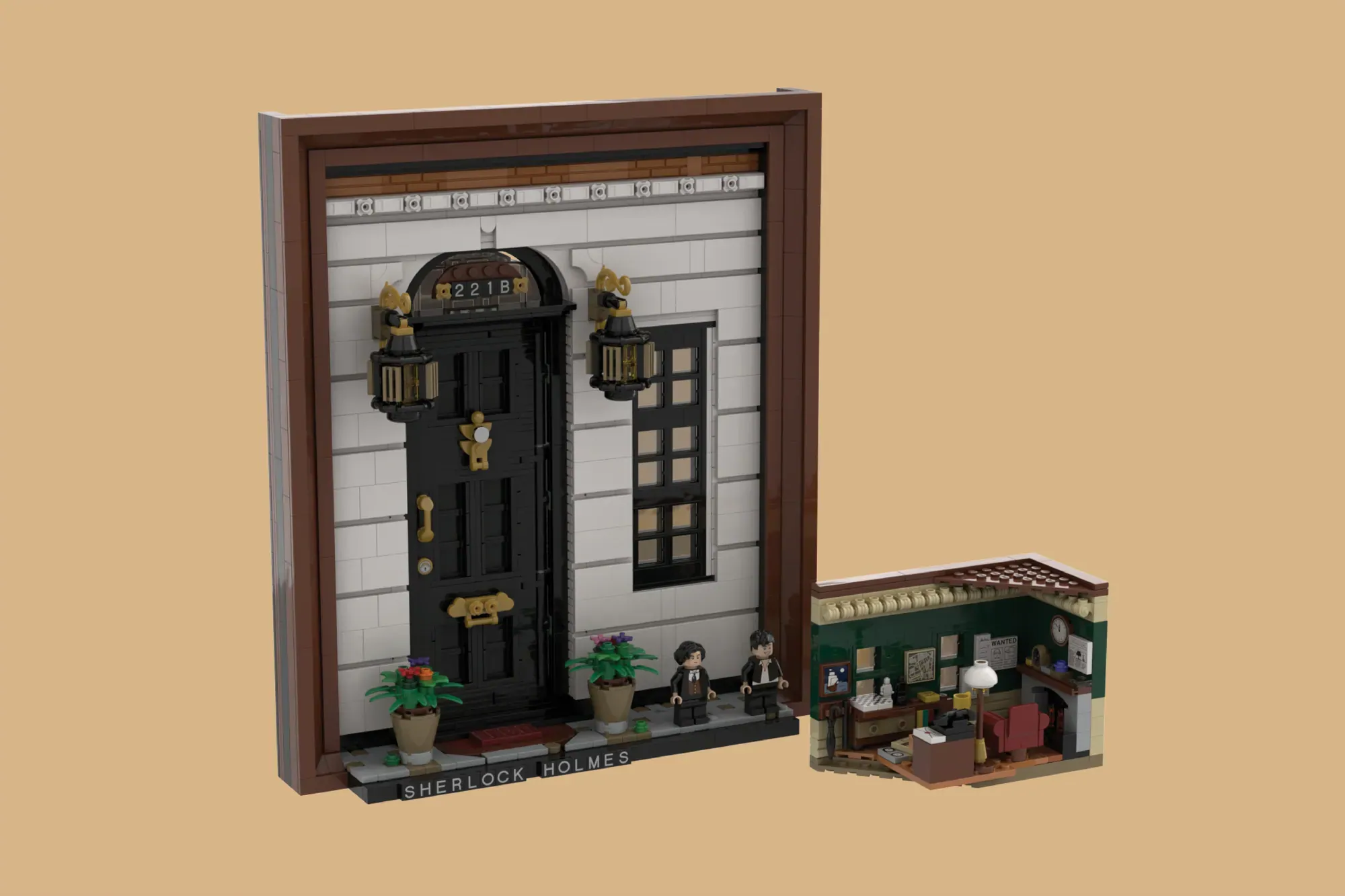 SHERLOCK HOLMES: 221B Baker Street Home | LEGO® Ideas