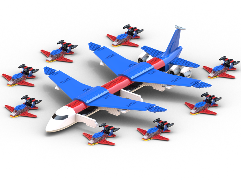 Lego best sale ideas planes