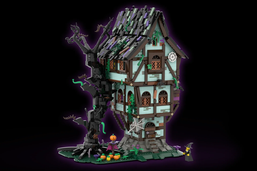 LEGO Ideas Feature: The Nightmare Before Christmas – Halloween Town – The  Brick Post!