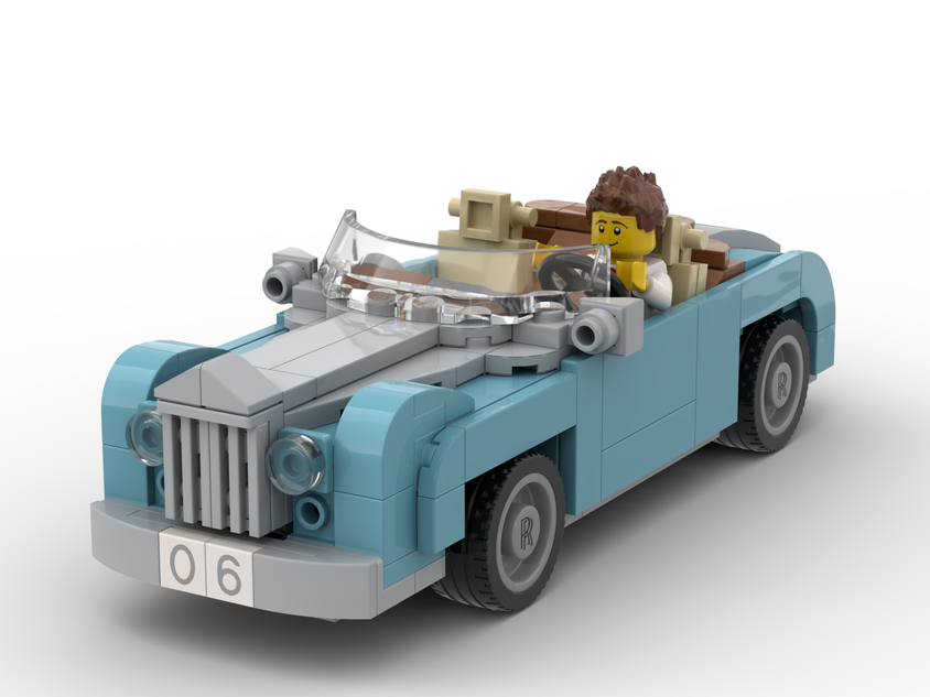 LEGO IDEAS Build a Vintage car to cruise the streets of LEGO Modular Buildings 1960s Classic Convertible