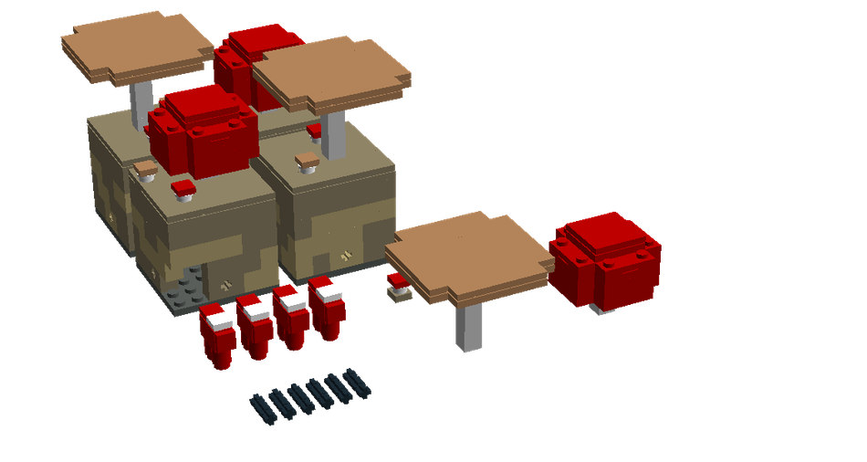 Minecraft: Earth Boost Minis - Regenerating Mooshroom Pack