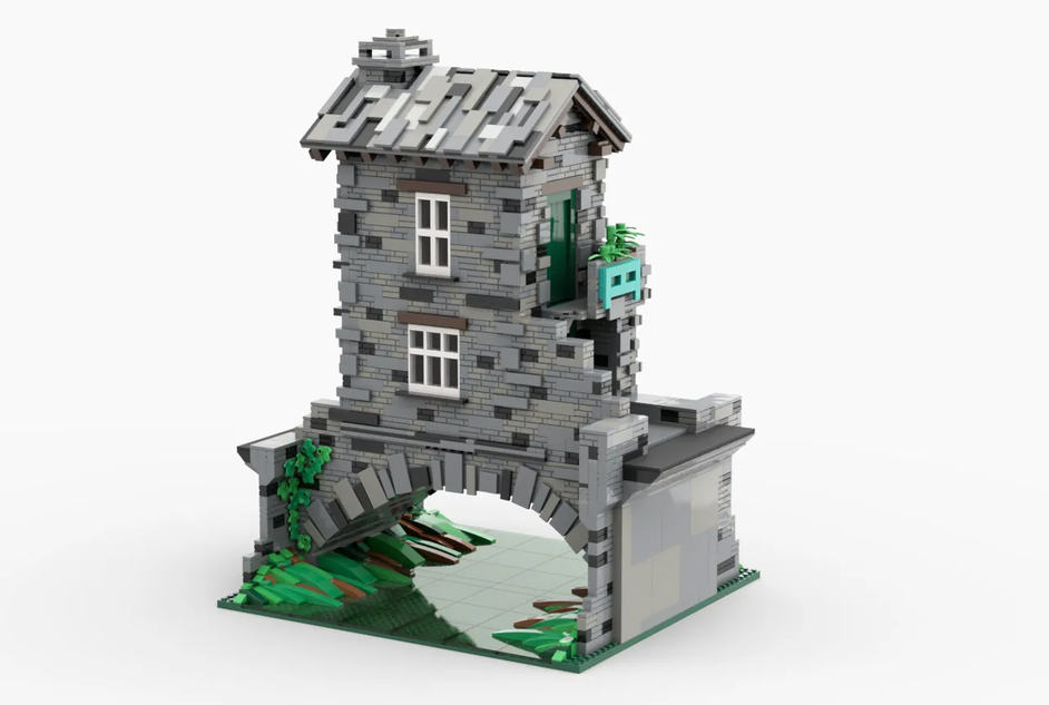 Lego discount medieval bridge