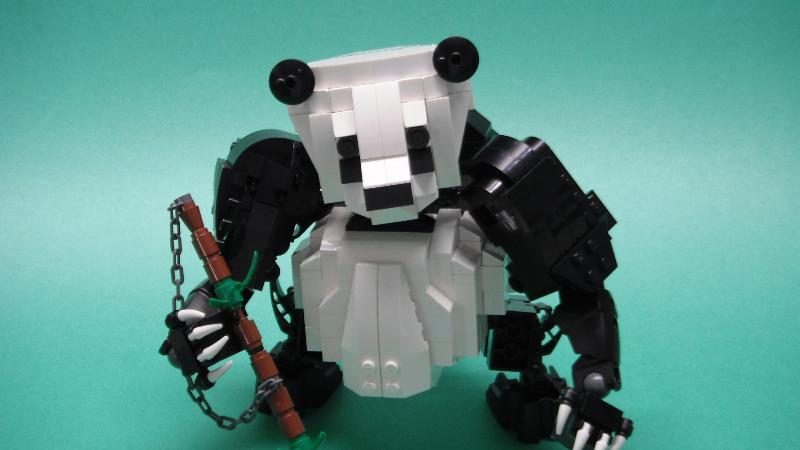 Lego sales panda bear