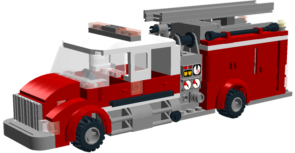 Lego american 2025 fire truck