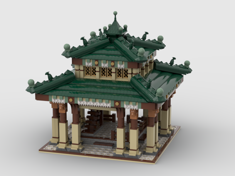 Lego asian online temple