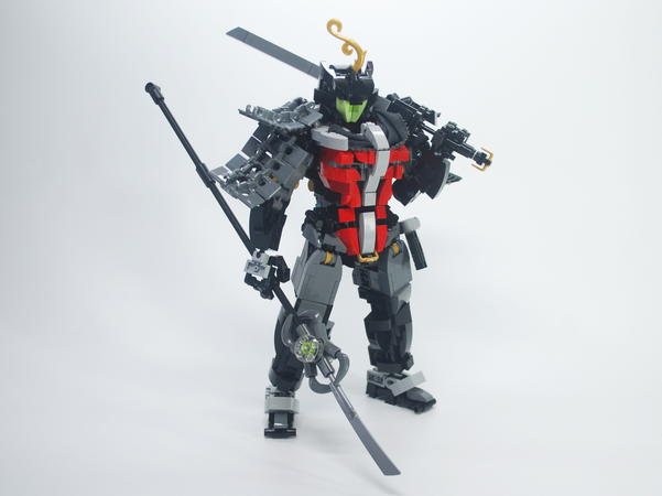 lego robot samurai