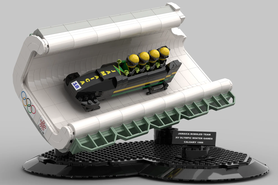 LEGO IDEAS Cool Runnings Jamaica Bobsleigh Team