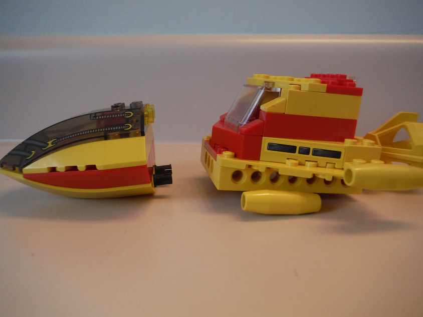 lego search and rescue boat