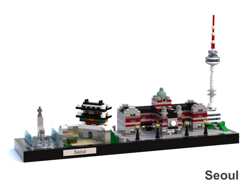 Lego discount architecture ideas