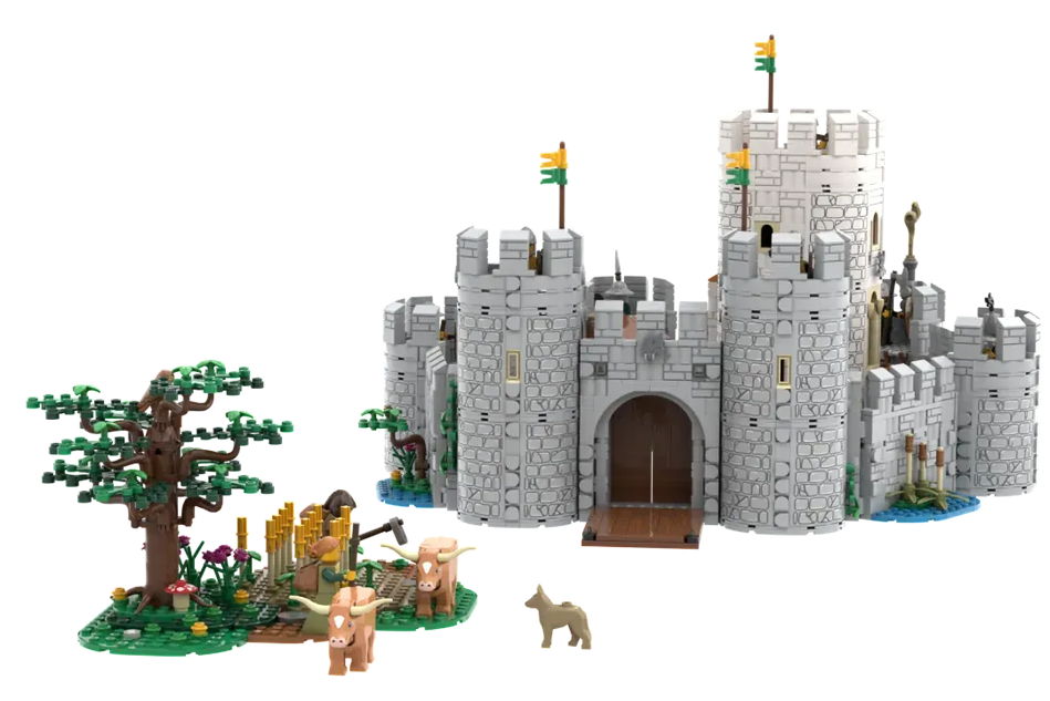 Lego castle hot sale designs