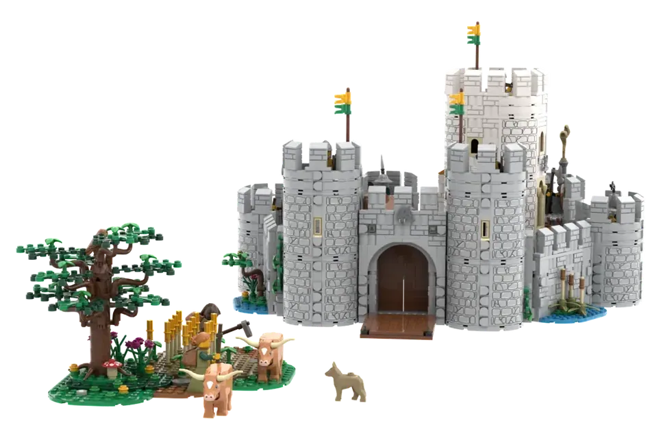 medieval castle model ideas