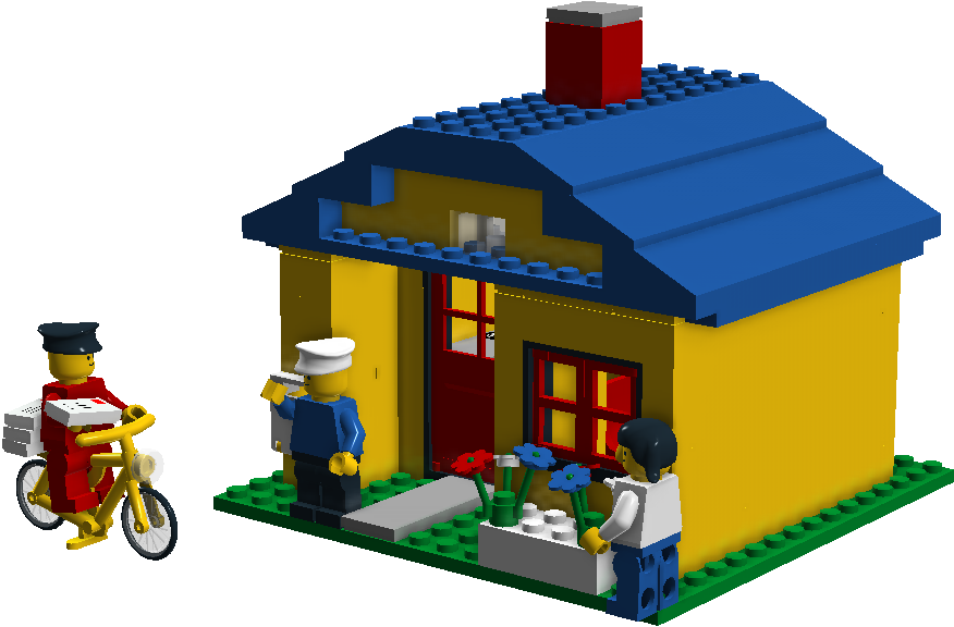 Old hot sale lego house