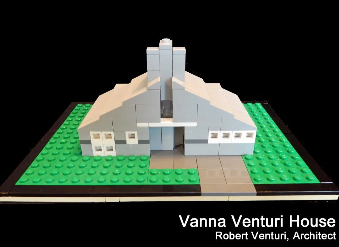 模型製作用品 robert venturi vanna venturi house Robert Venturi. Vanna Venturi House, Chestnut Hill
