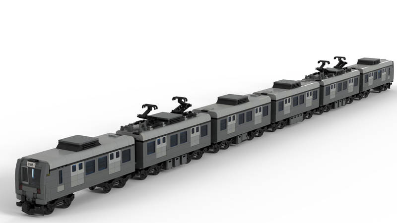 lego subway train set