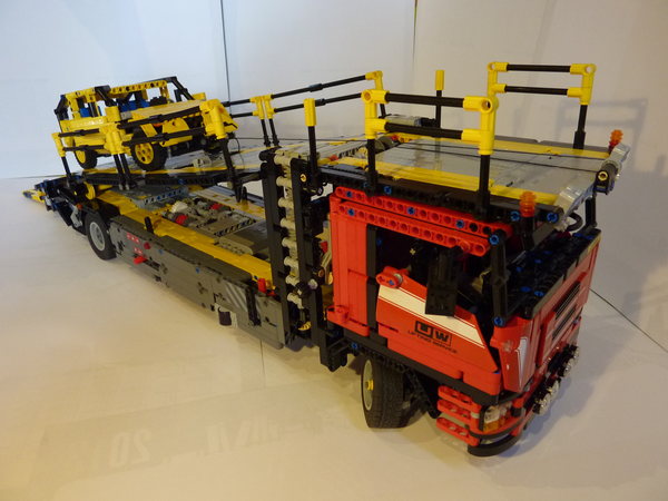 lego car carrier truck
