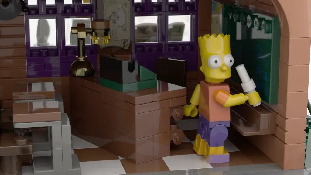 The deals simpsons lego