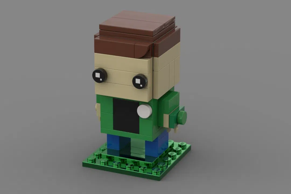 LEGO IDEAS Ben Tennyson From Alien Force Brickheadz