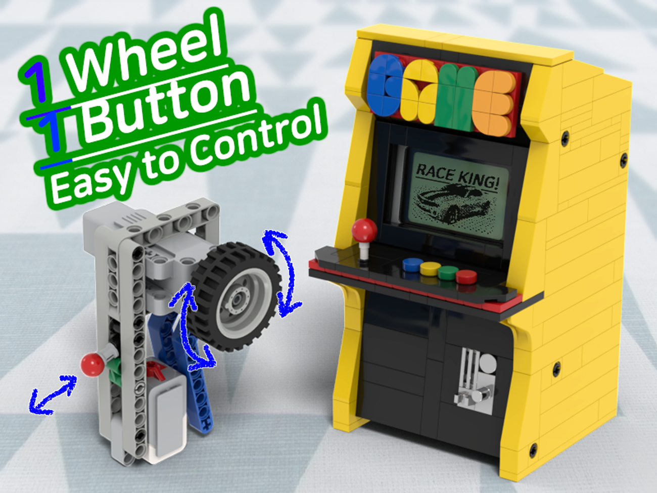 LEGO IDEAS - REAL Video Arcade Game