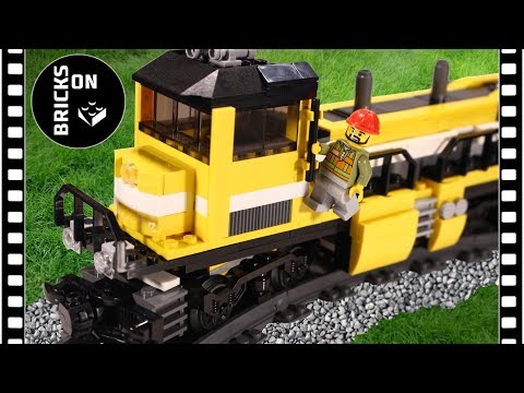 Yellow store train lego