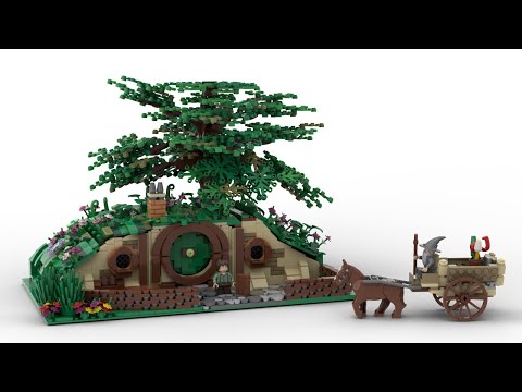 Lego sales hobbit house