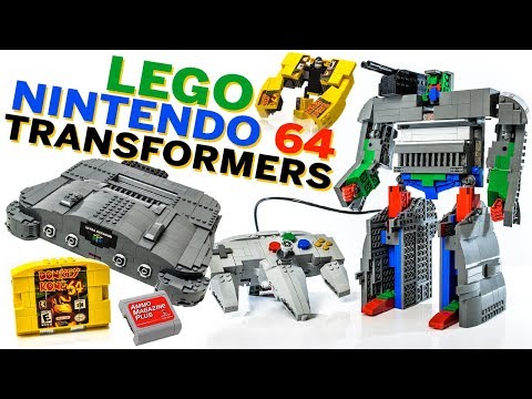 LEGO IDEAS Robotics Nintendo 64 Transforming Robots