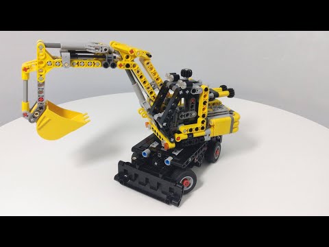 LEGO IDEAS Mini Wheeled Excavator