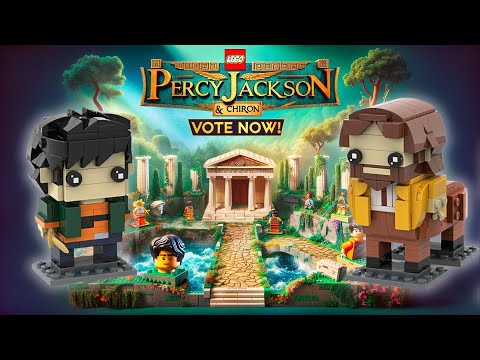 LEGO IDEAS Percy Jackson Chiron Brickheadz With Diorama