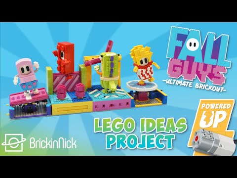 Lego Ideas Fall Guys Ultimate Brickout - legos studs roblox studs