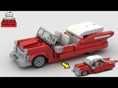 Lego best sale convertible car