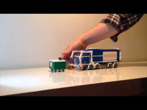 Lego front loader garbage truck sale