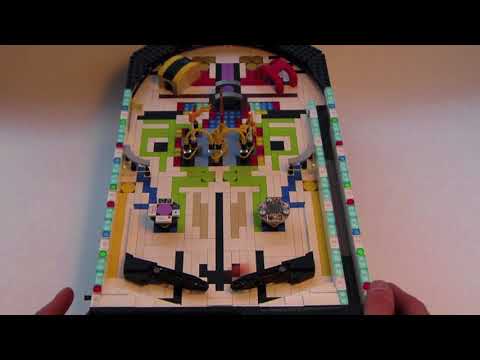 Lego pinball machine set hot sale